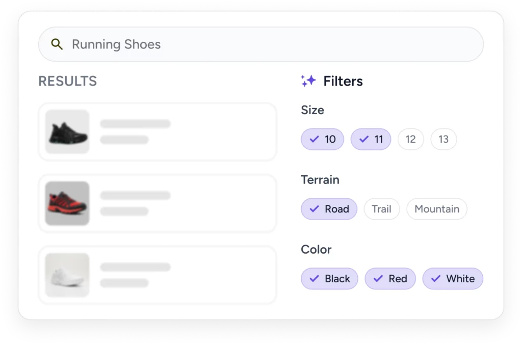 Dynamic Search Filters