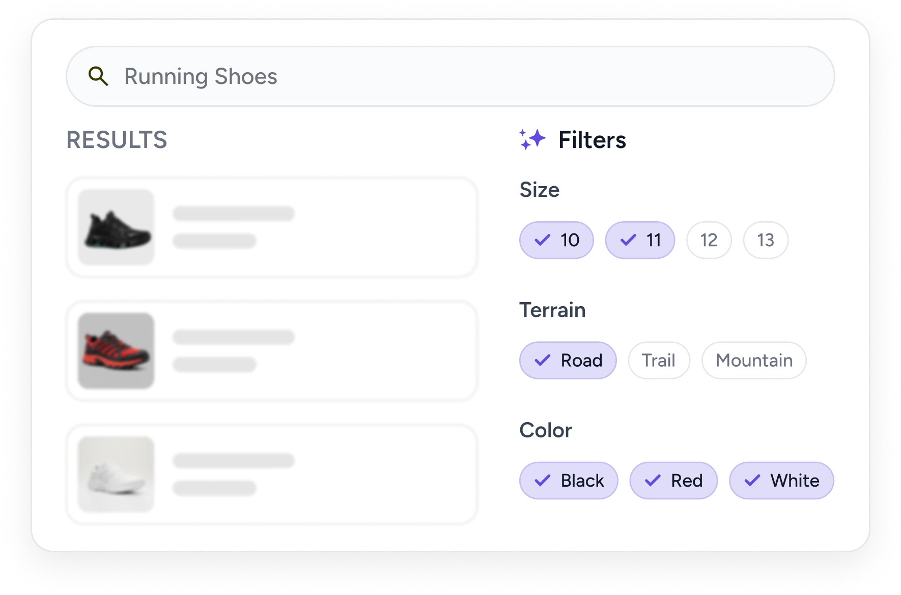 Dynamic Search Filters