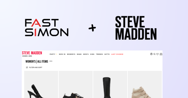 success story thumbnail of How Steve Madden Uses Fast Simon’s AI Site Search