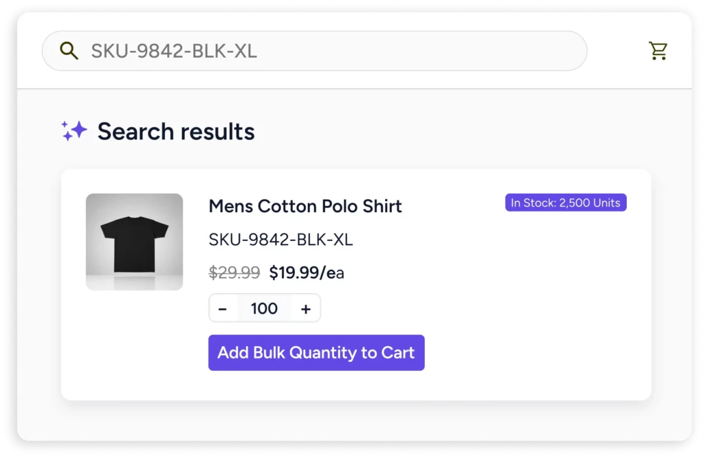 Technical B2B Search