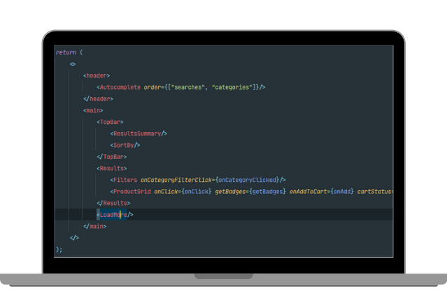 fast simon JS react api