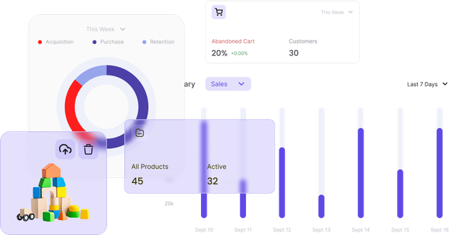 snapshots of an ecommerce store for children wood toys