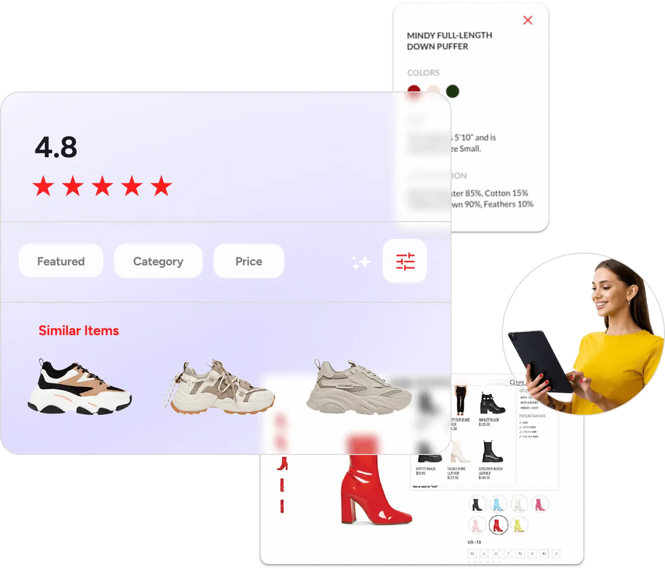 ai search and discovery with Fast Simon. Search, merchandising and personalization. 