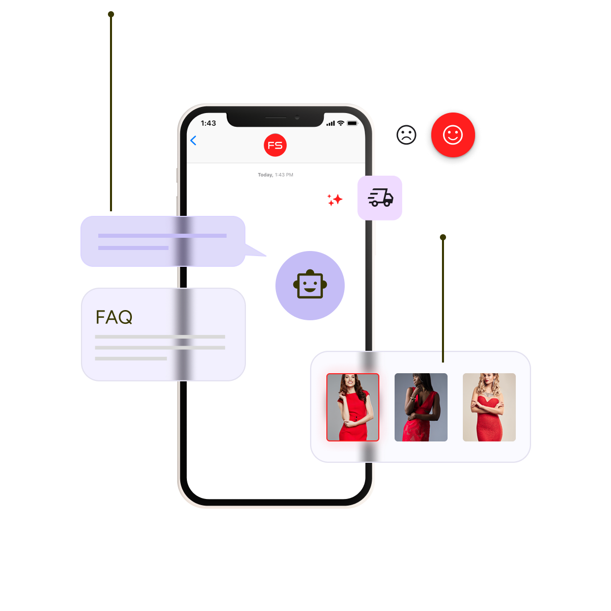 Conversational Commerce images - chat ai