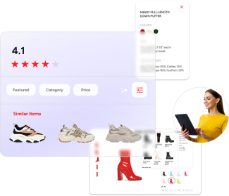 ai search and discovery with Fast Simon. Search, merchandising and personalization. 