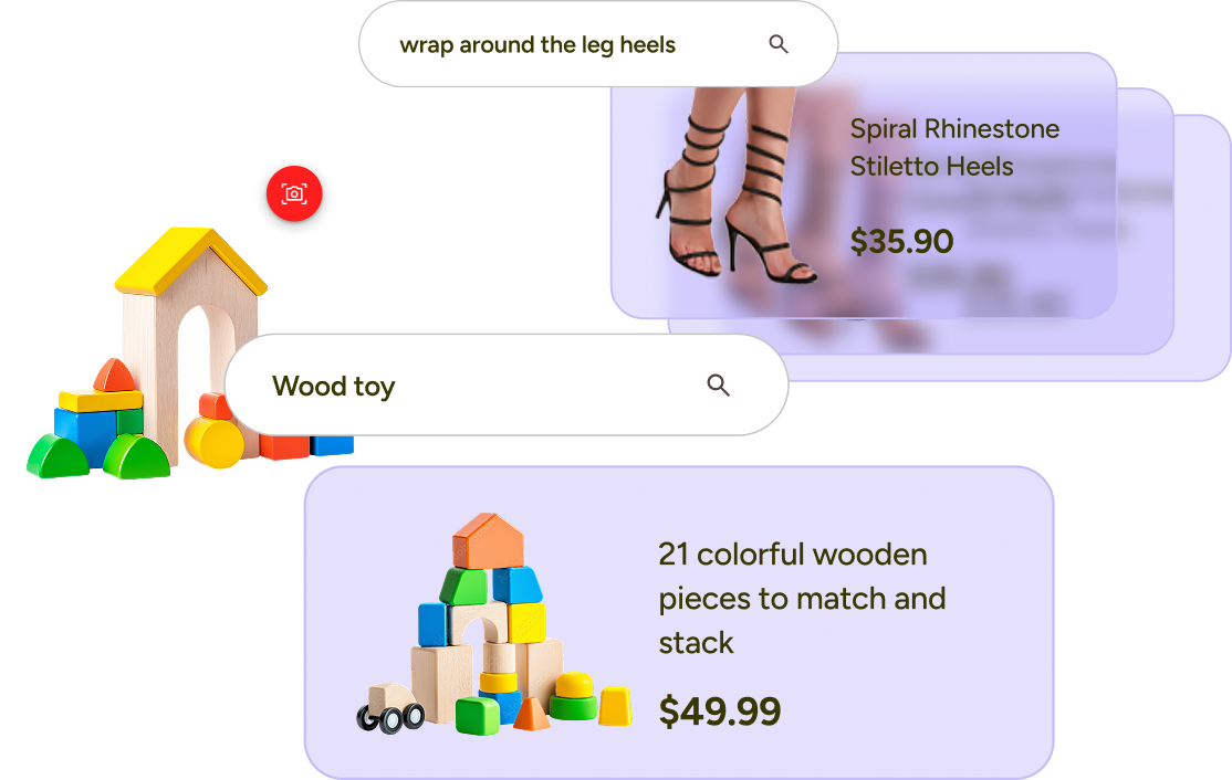 snapshots of an ecommerce store for children wood toys