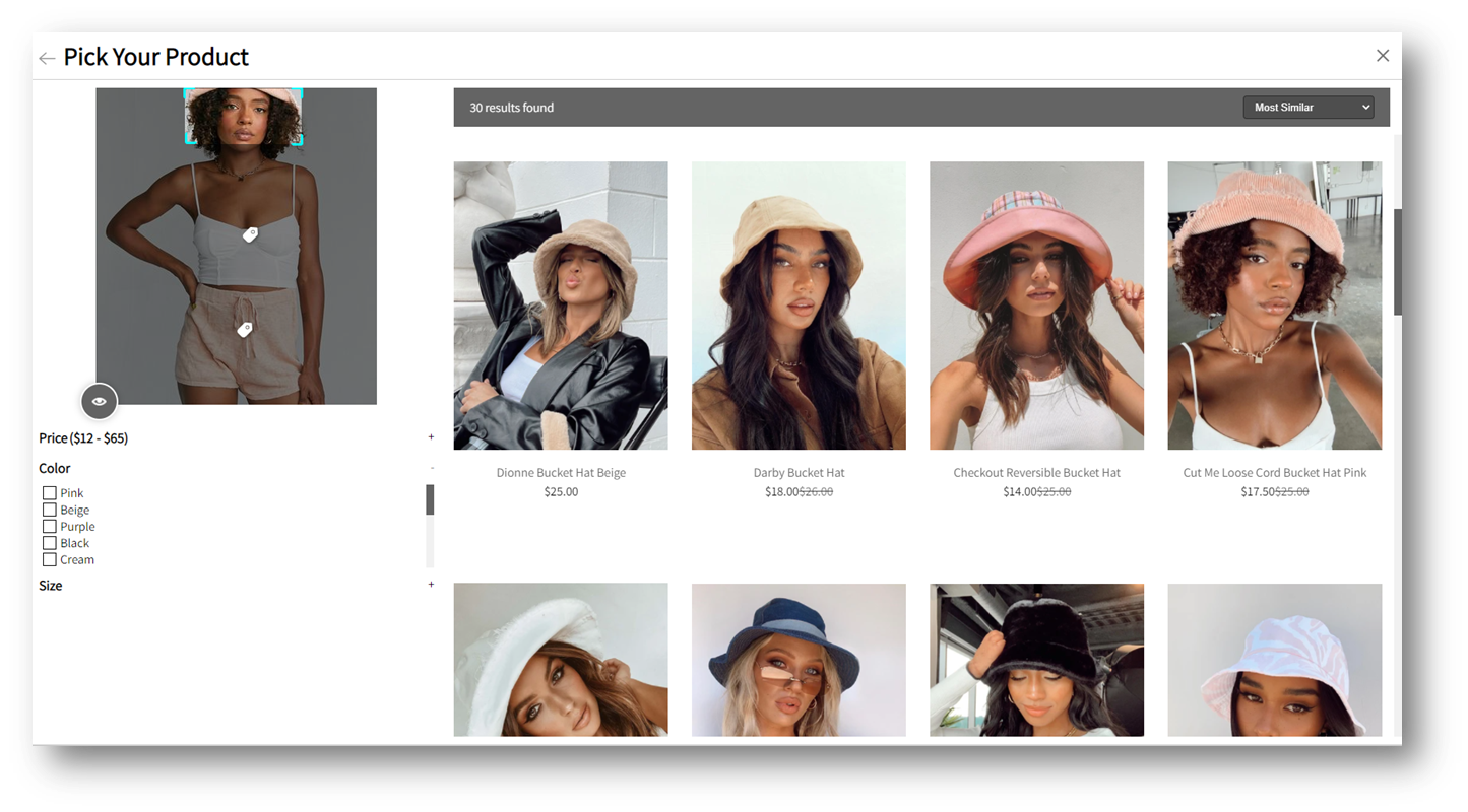 visual discovery demo
